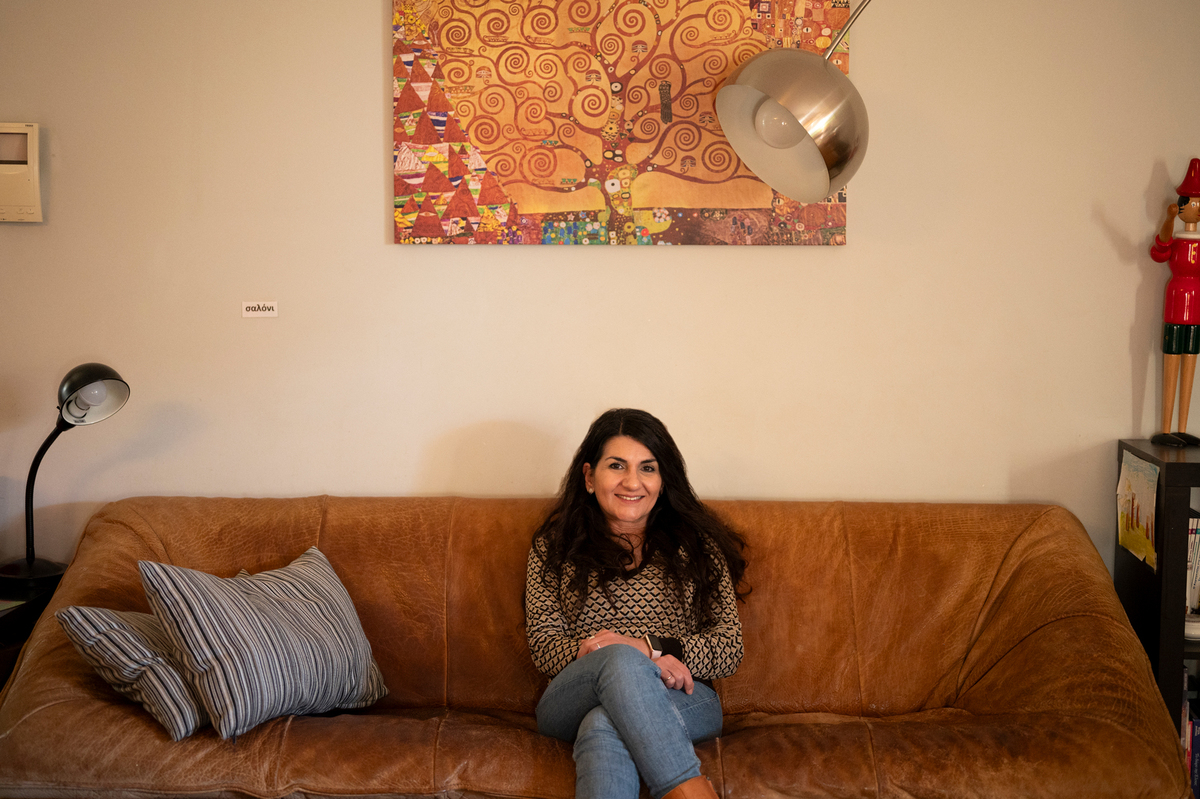 Η Χριστίνα κάνει τον κόσμο καλύτερο για το παιδί της