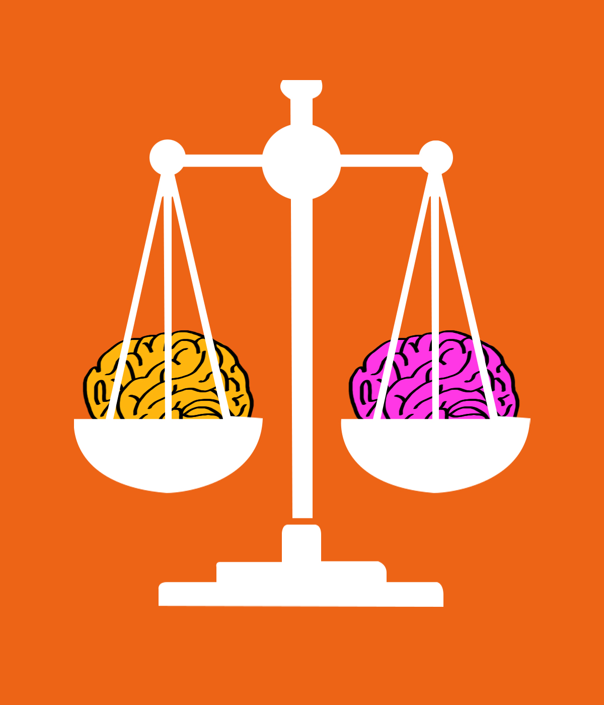 γυναικείος ανδρικός εγκέφαλος