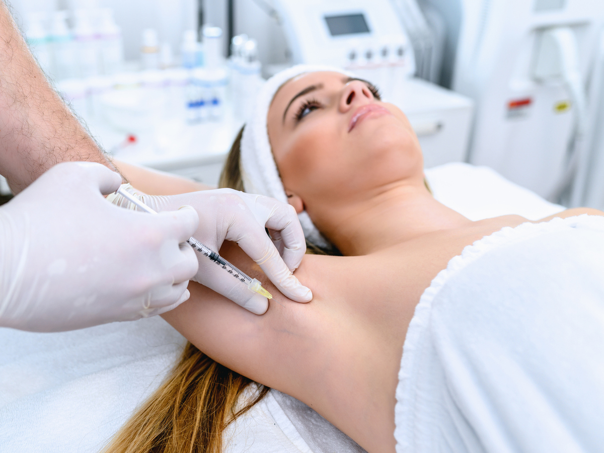 botox μασχάλη