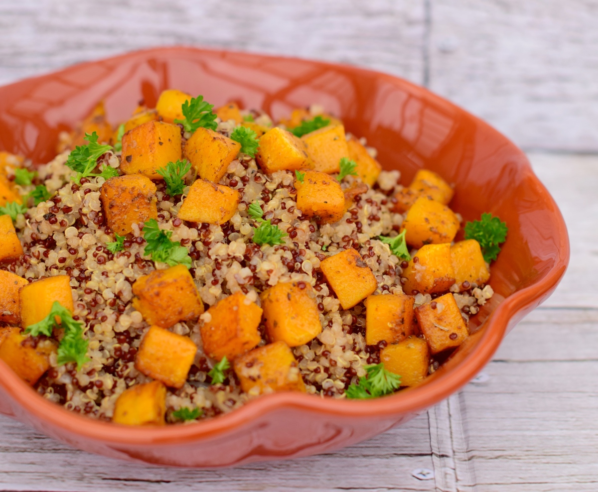 γλυκοπατάτα με κινόα