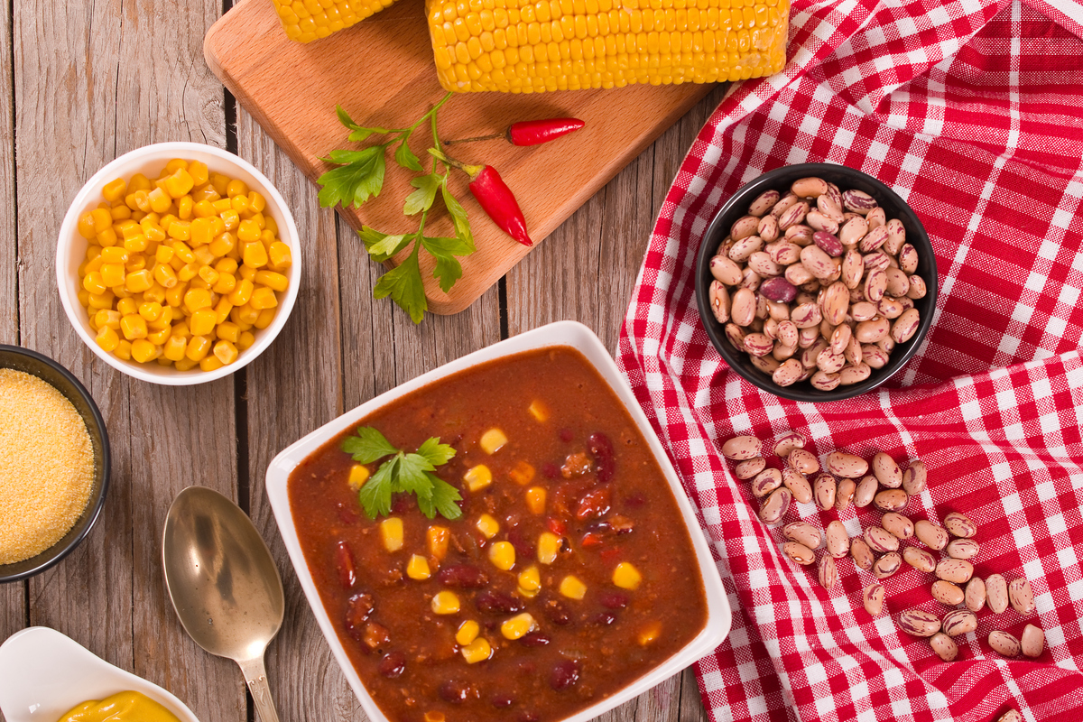 όσπριο και καλαμπόκι