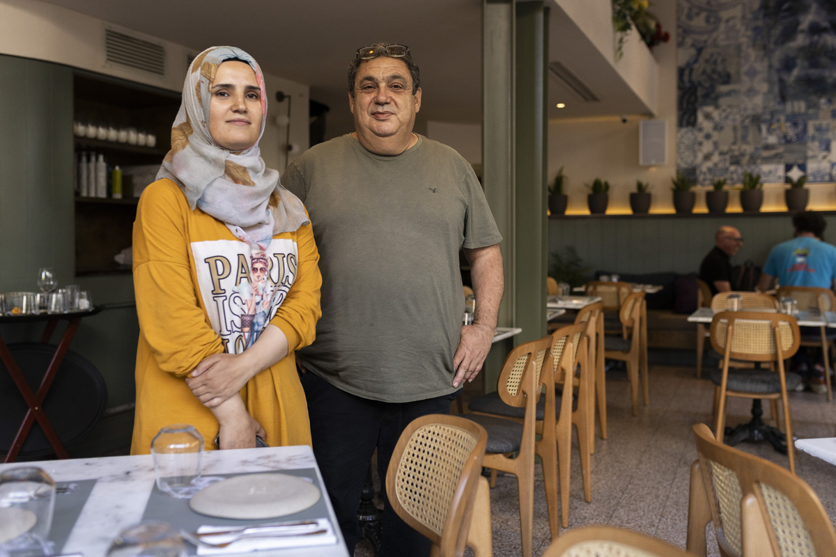 μαγειρεύοντας με πρόσφυγες