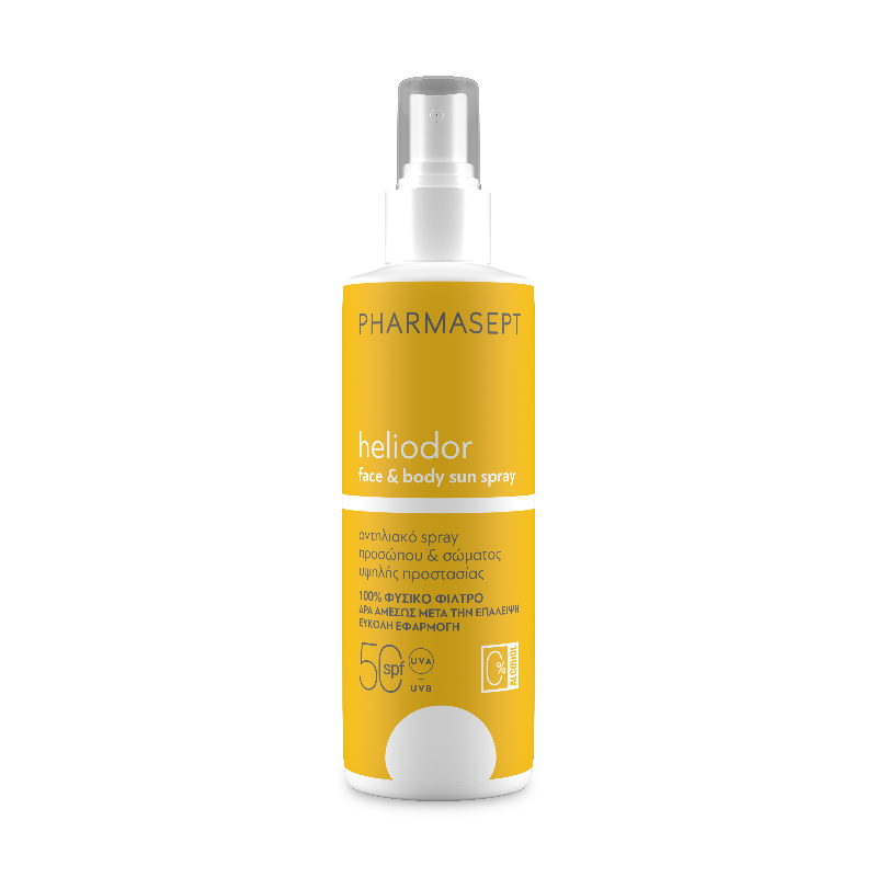 Heliodor Face & Body Sun Spray SPF50