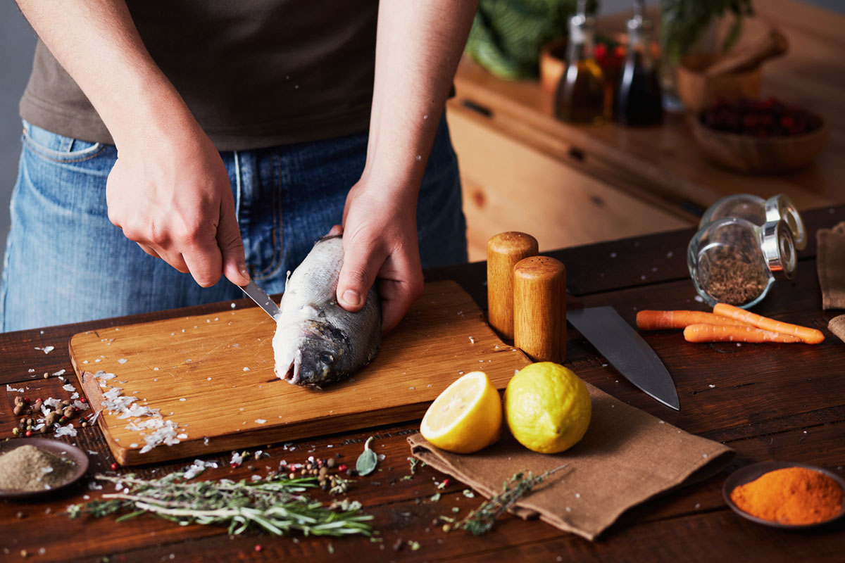 καθάρισμα ψαριού