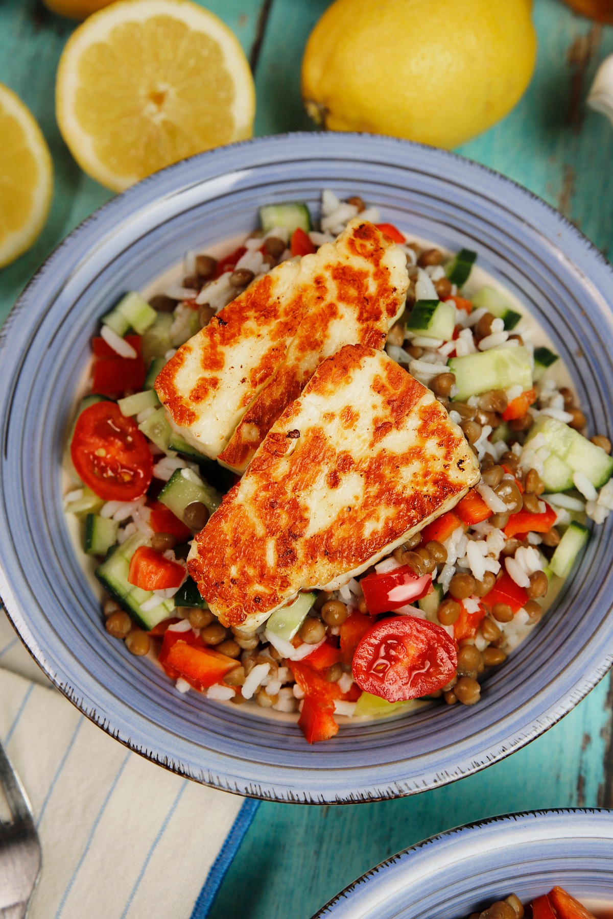 σαλάτα φακόρυζο