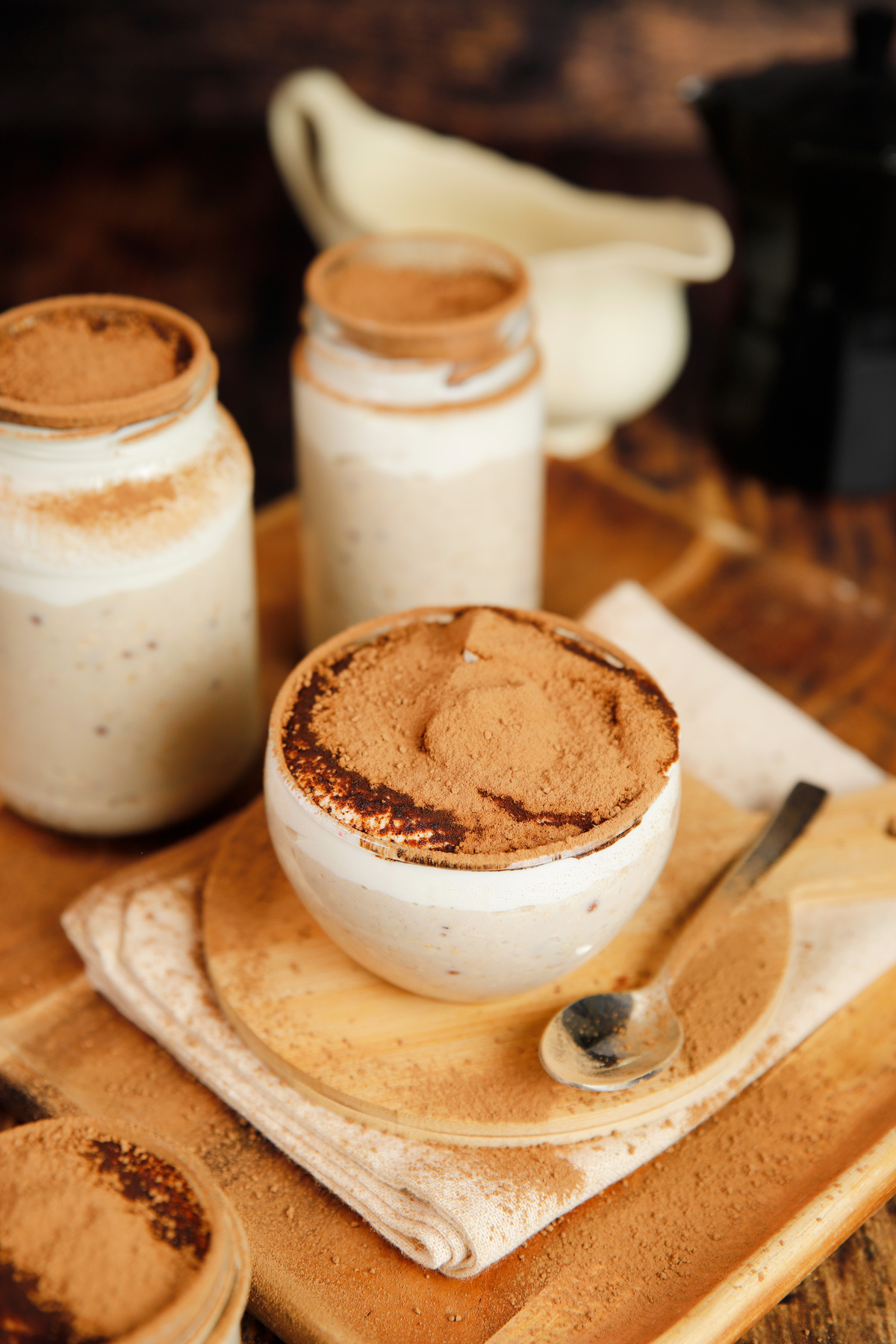 Απίθανα overnight oats με γεύση τιραμισού 