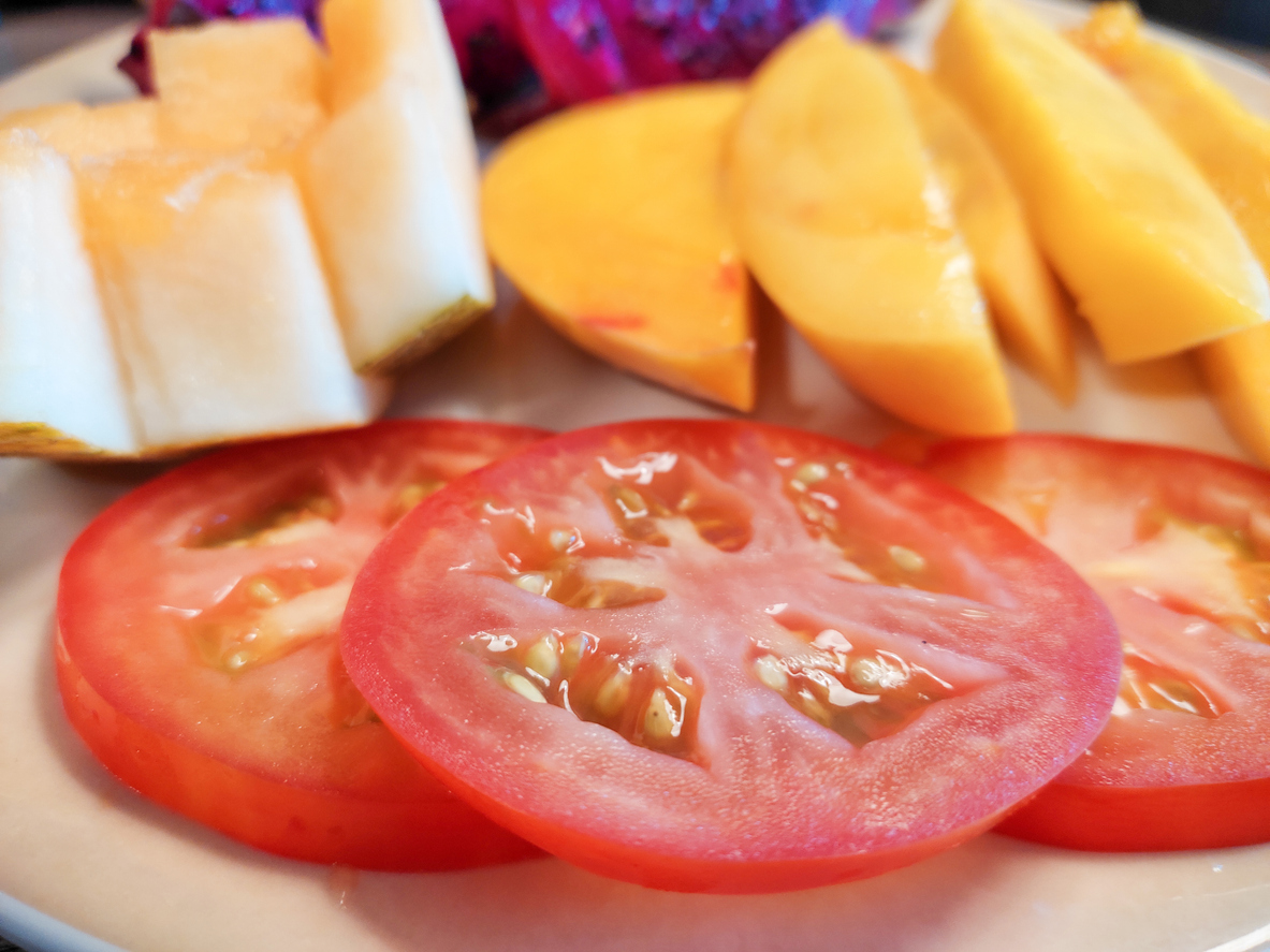 σαλάτα πεπόνι