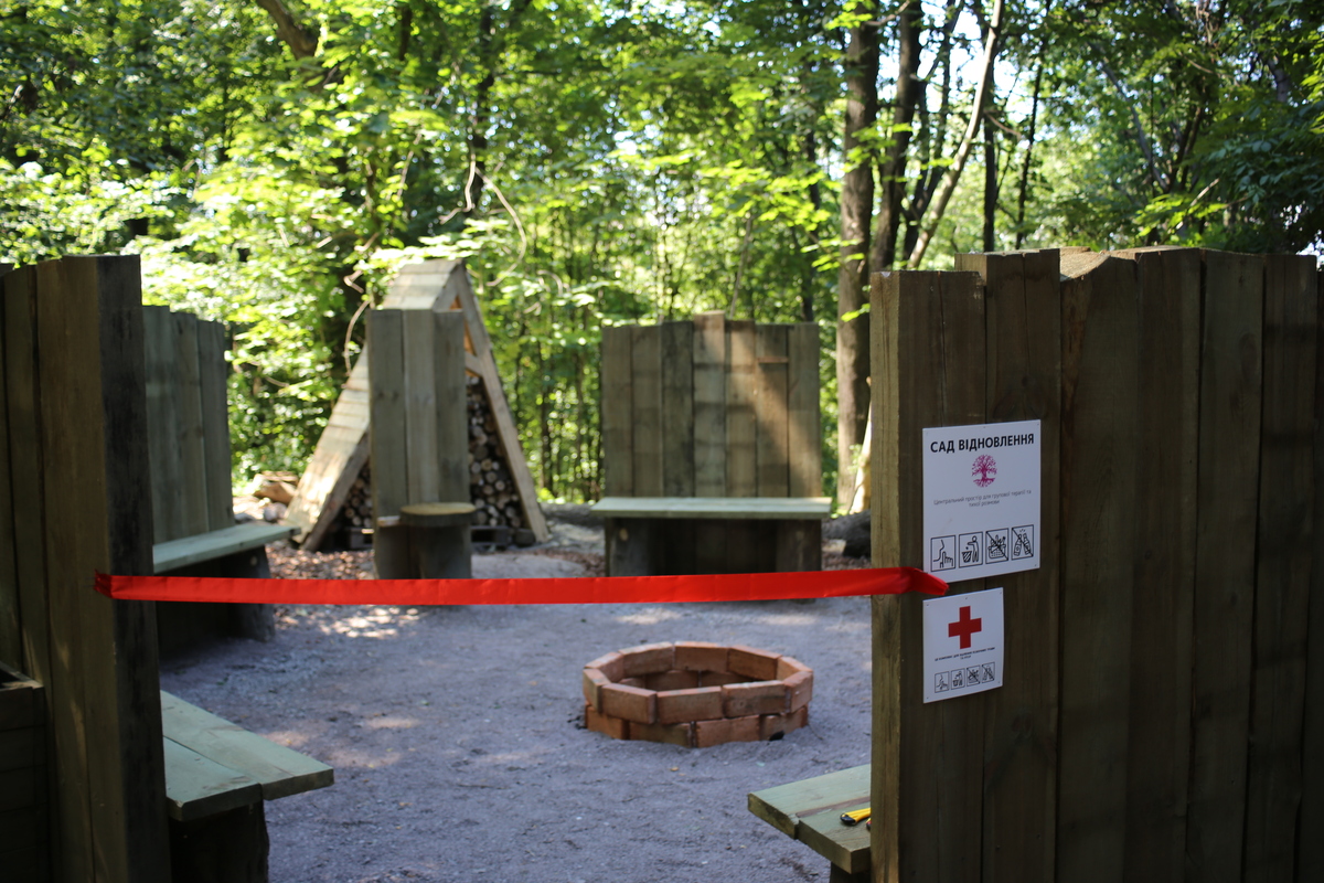 Οι Nordic Therapy Gardens προσφέρουν ψυχική ανακούφιση στους πολίτες της Ουκρανίας