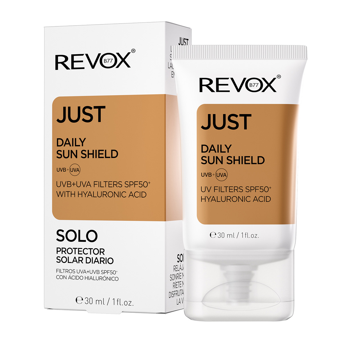 Daily Sun Shield UVA+UVB Filters SPF50+ ME ΥΑΛΟΥΡΟΝΙΚΟ ΟΞΥ