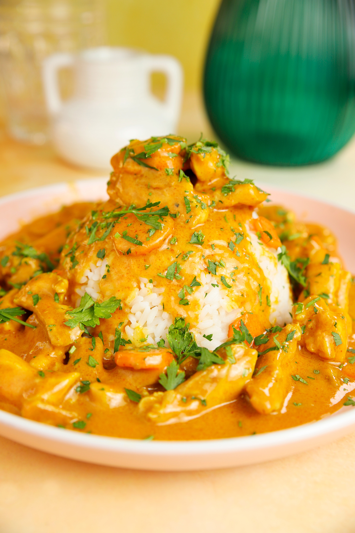 κοτόπουλο με κάρι