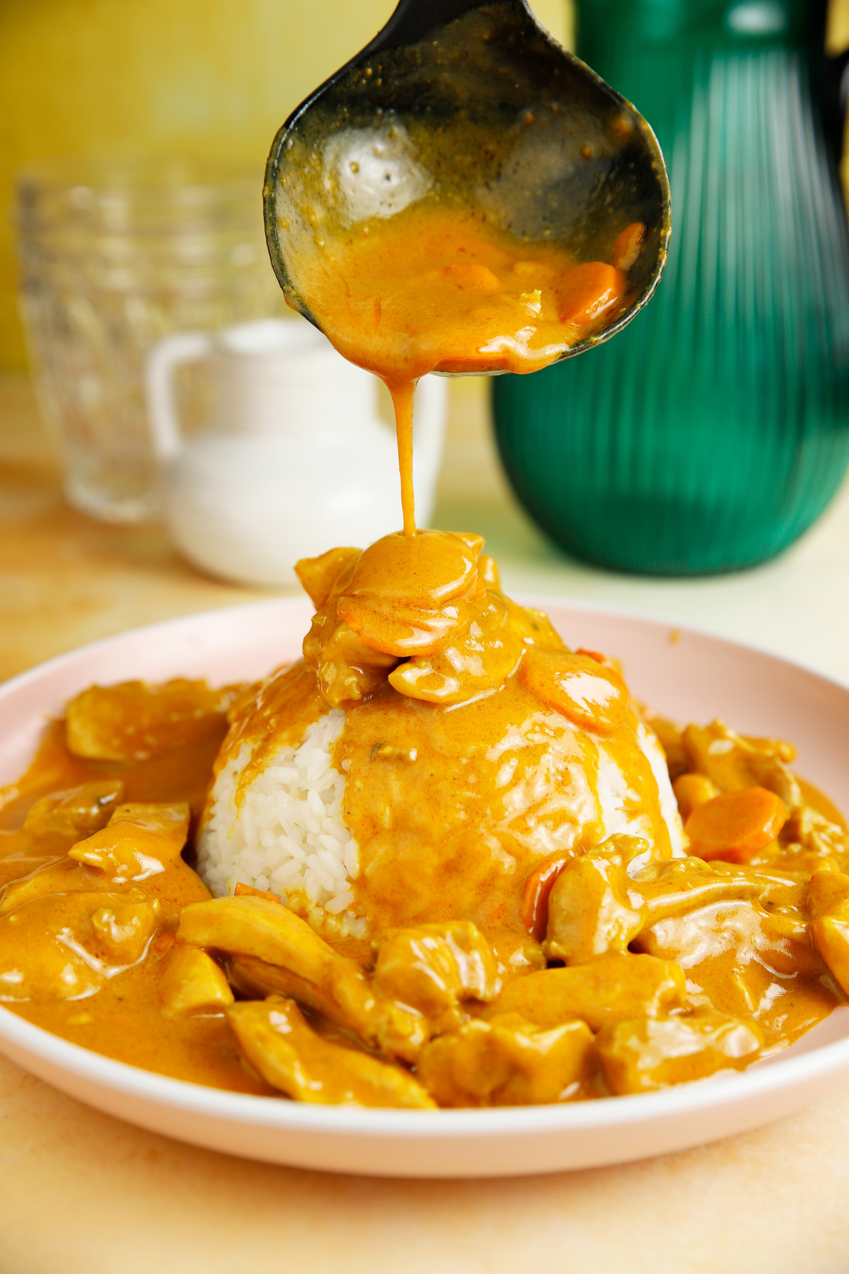 κοτόπουλο με κάρι