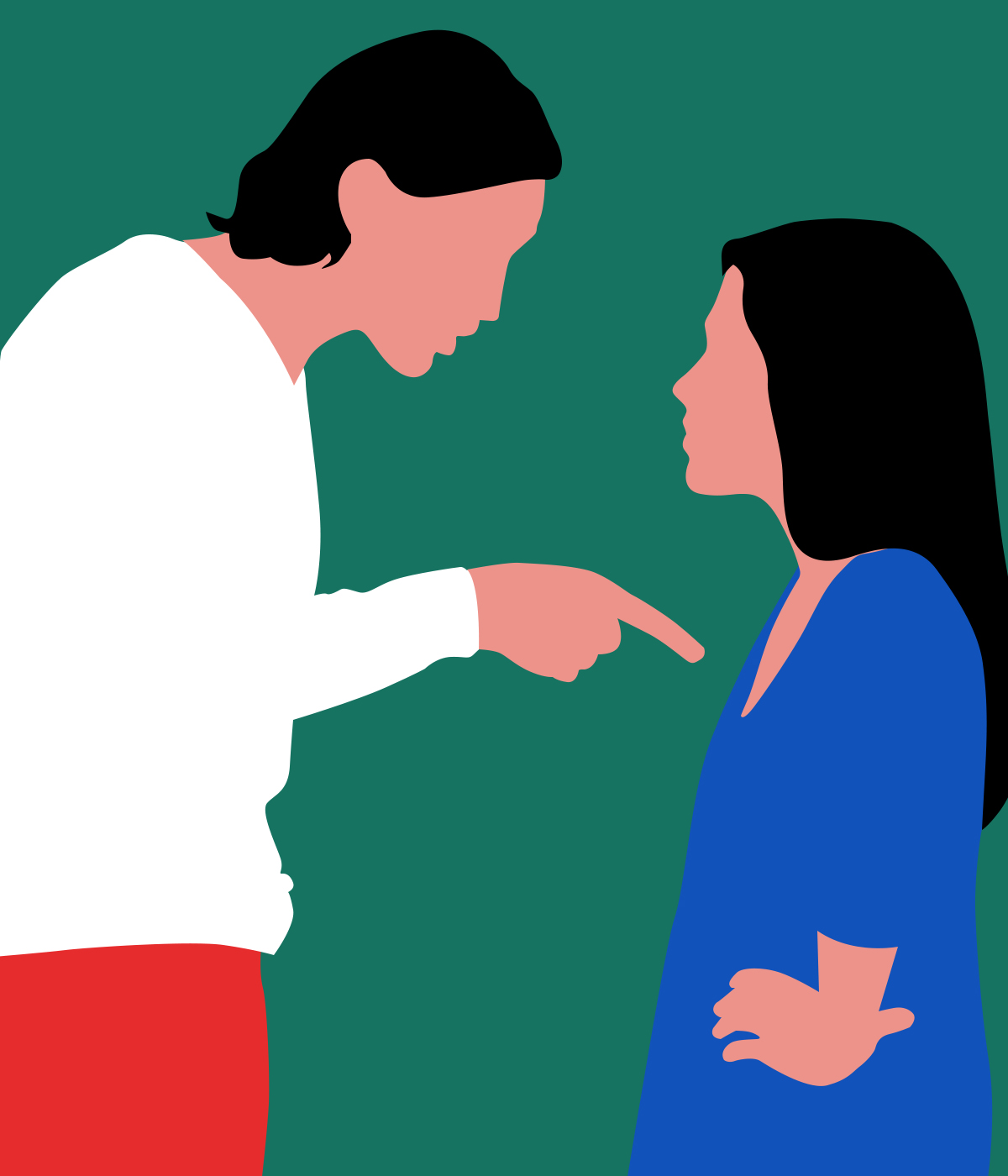 Το ένα πράγμα που δεν πρέπει να κάνεις όταν δεχτείς μια κατηγορία από το σύντροφο σου