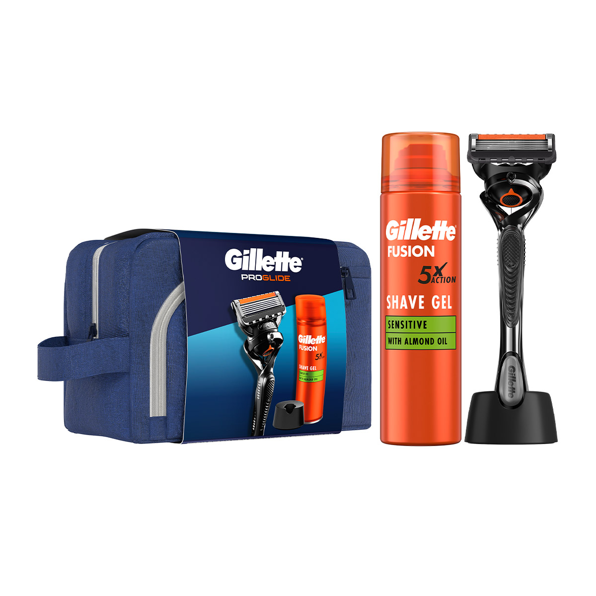 Σετ Δώρου Proglide Ξυριστική Μηχανή, Βάση Στήριξης & Gel Ξυρίσματος