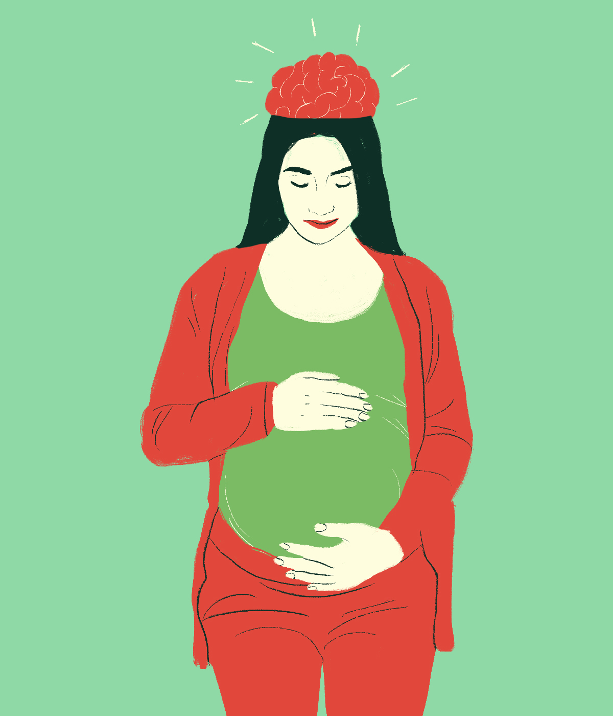 Τι συμβαίνει στον εγκέφαλο μιας γυναίκας στην εγκυμοσύνη