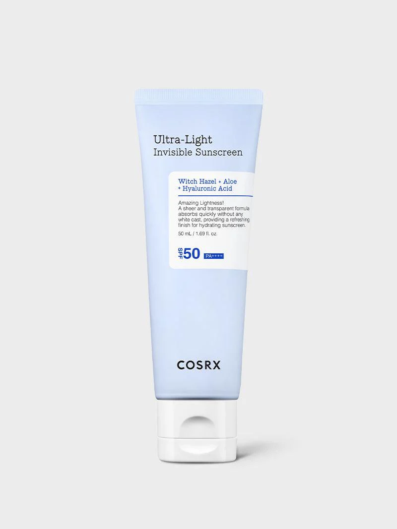 Σούπερ ενυδατικό αντηλιακό Ultra-Light Invisible Sunscreen SPF50