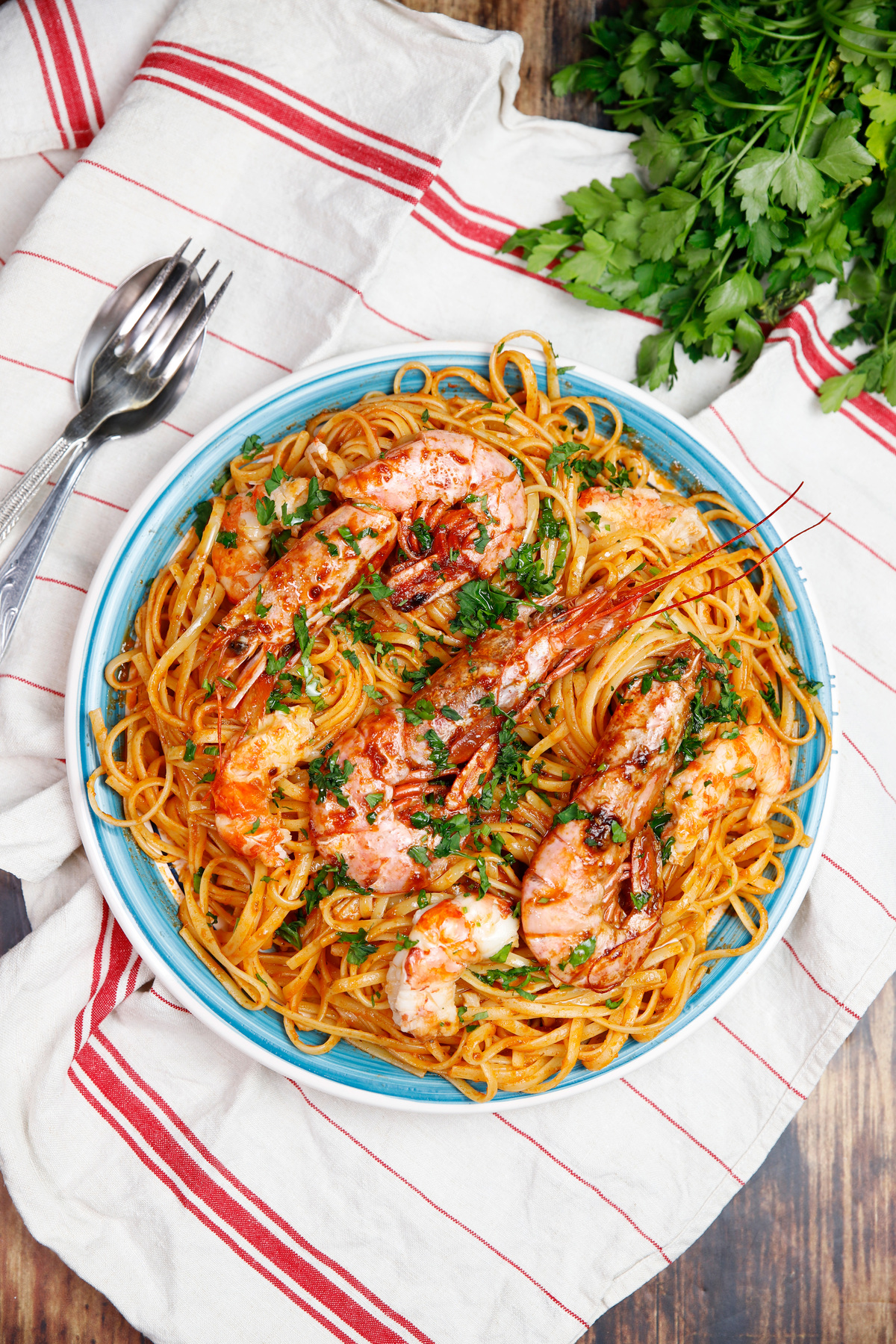 γαριδομακαρονάδα