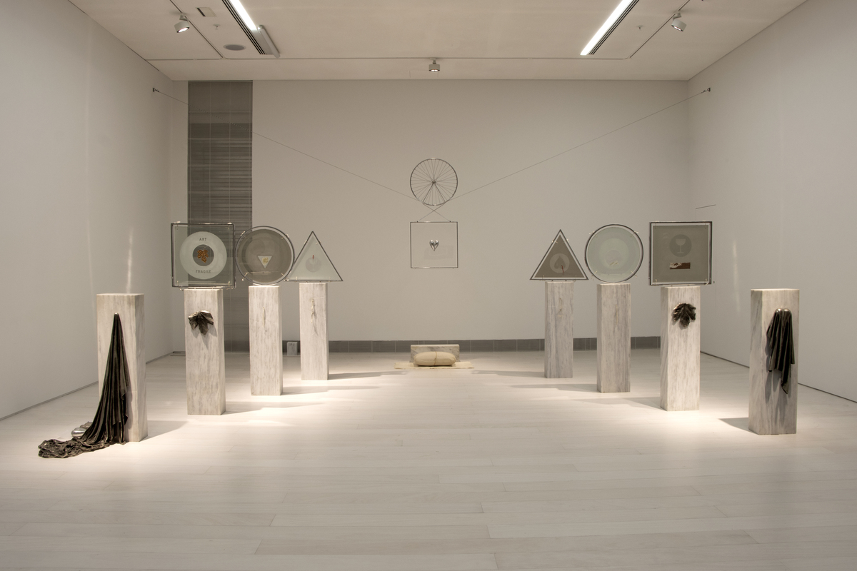 άποψη της έκθεσης