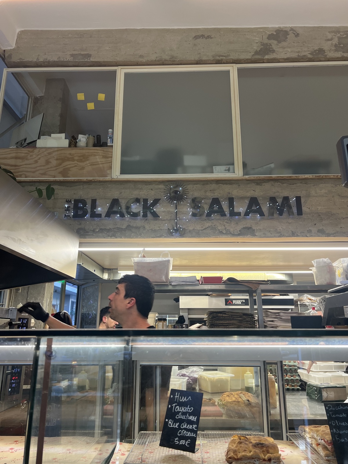 black salami