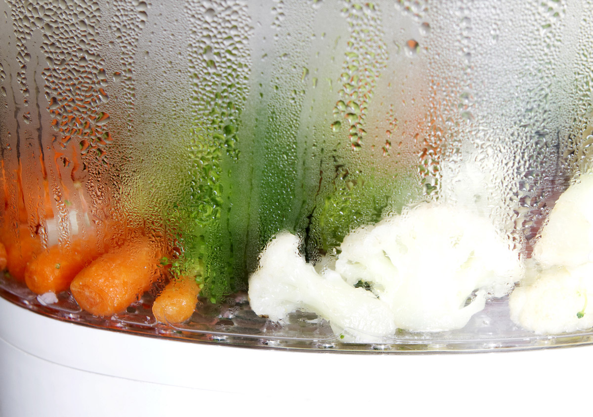 λαχανικά στον ατμό