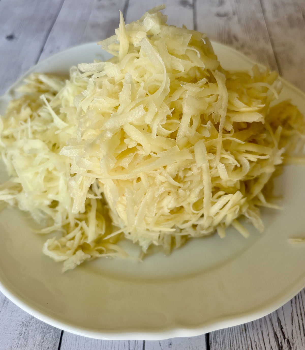 τριμμένη πατάτα