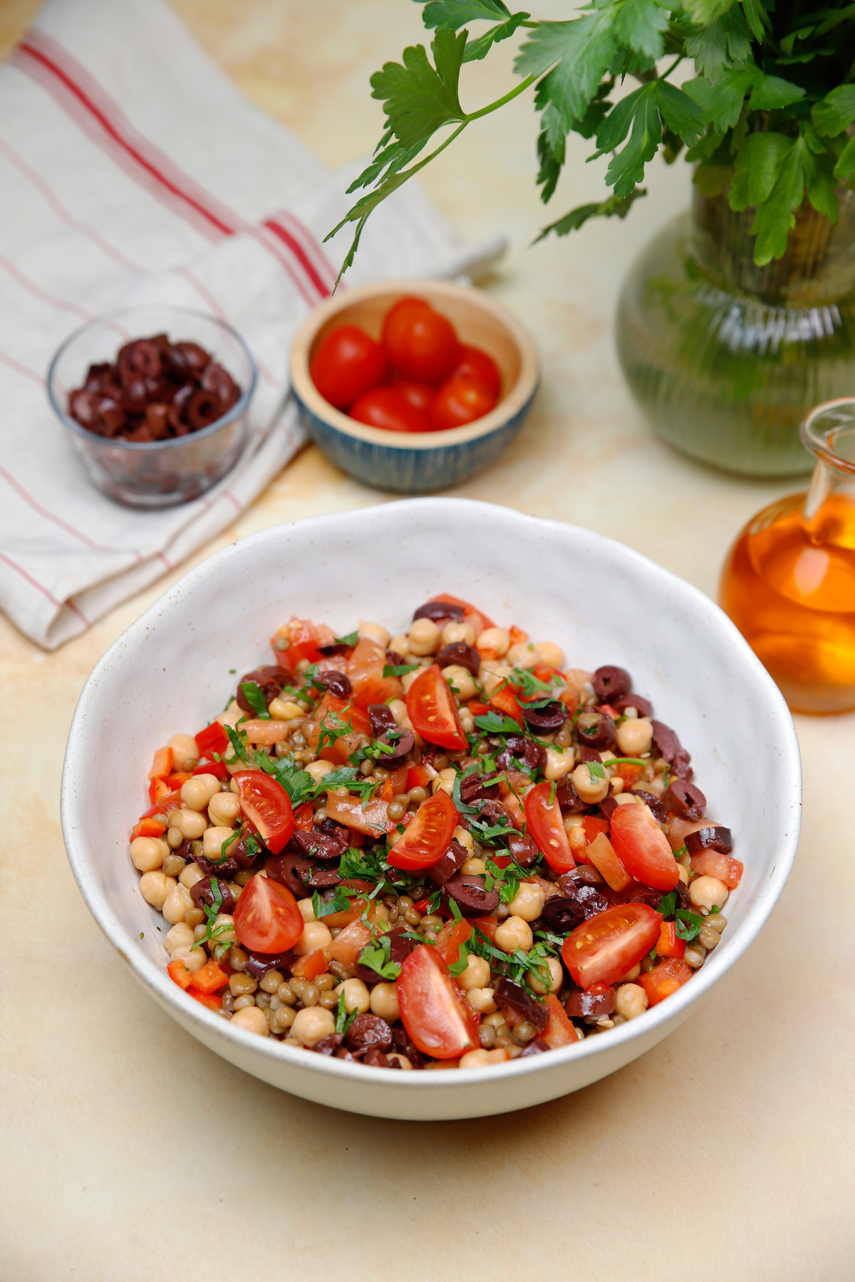 σαλάτα οσπρίων