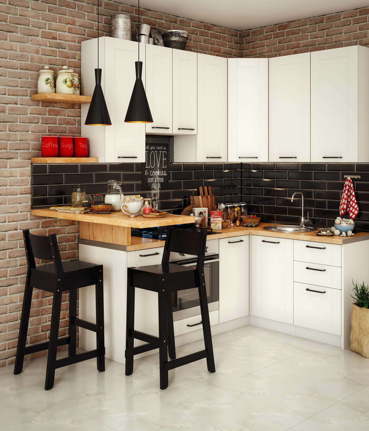 Χώρο στην κουζίνα