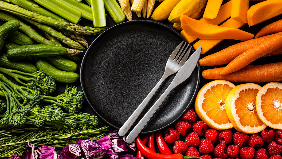 Χρώμα φρούτα και λαχανικά 