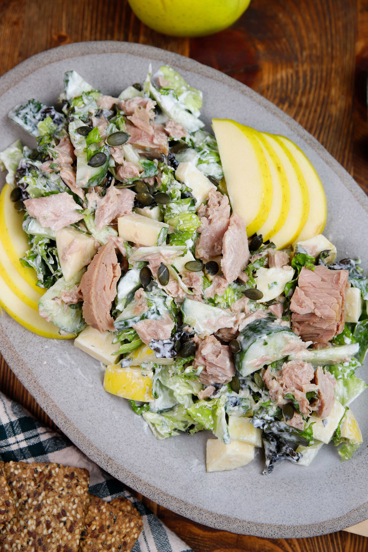 τονοσαλάτα με μήλο