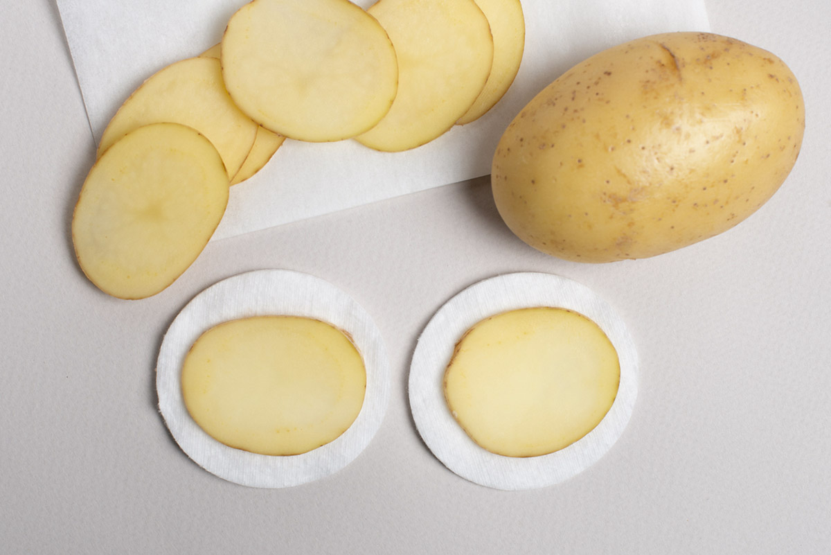 πατάτα, μαύροι κύκλοι