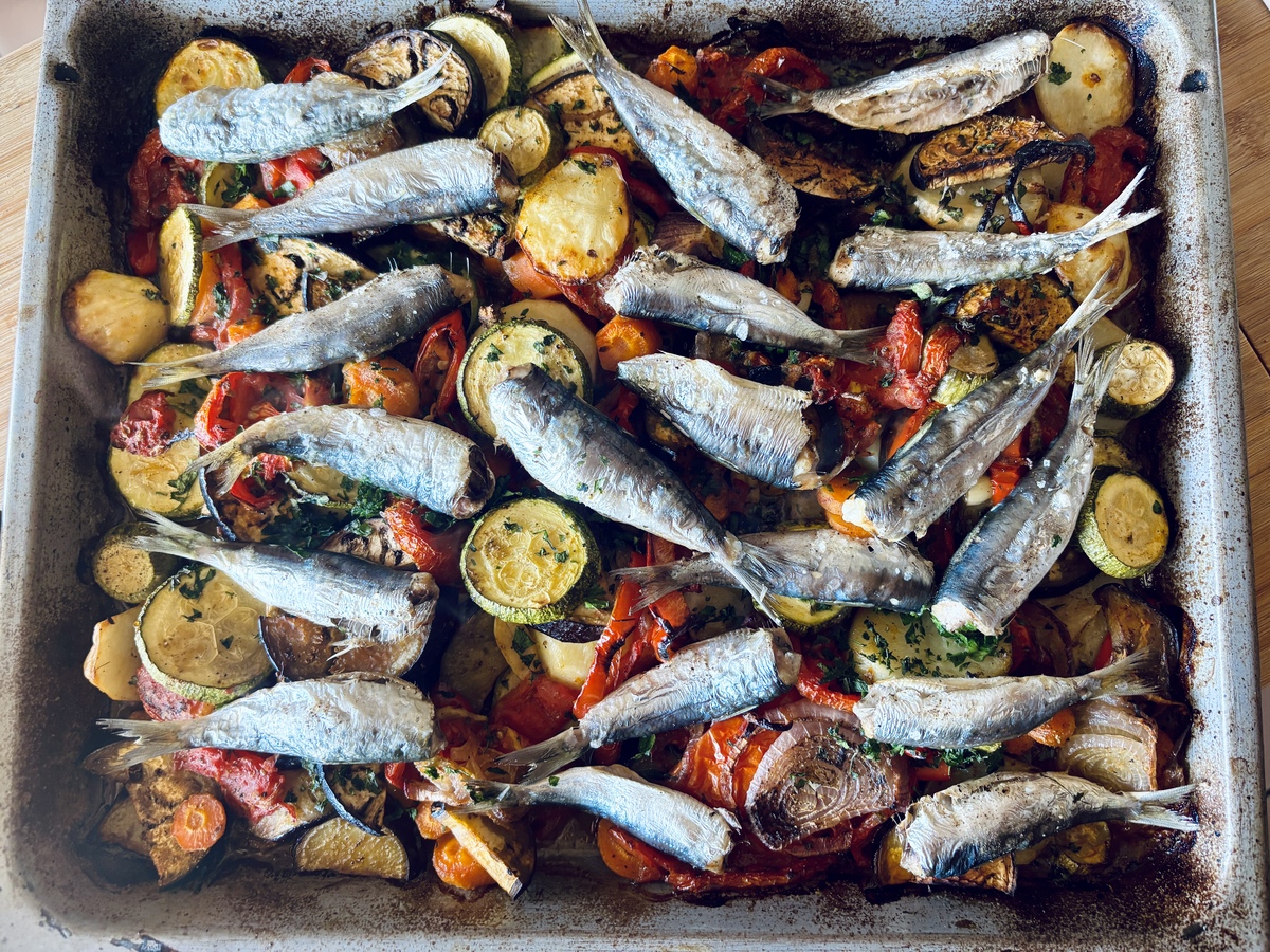 σαρδέλες με μπριάμ