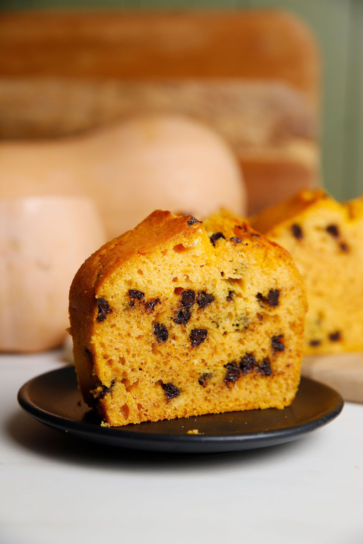 κέικ βρώμης με κολοκύθ αχωρίς βούτυρο, χωρίς ζάχαρη