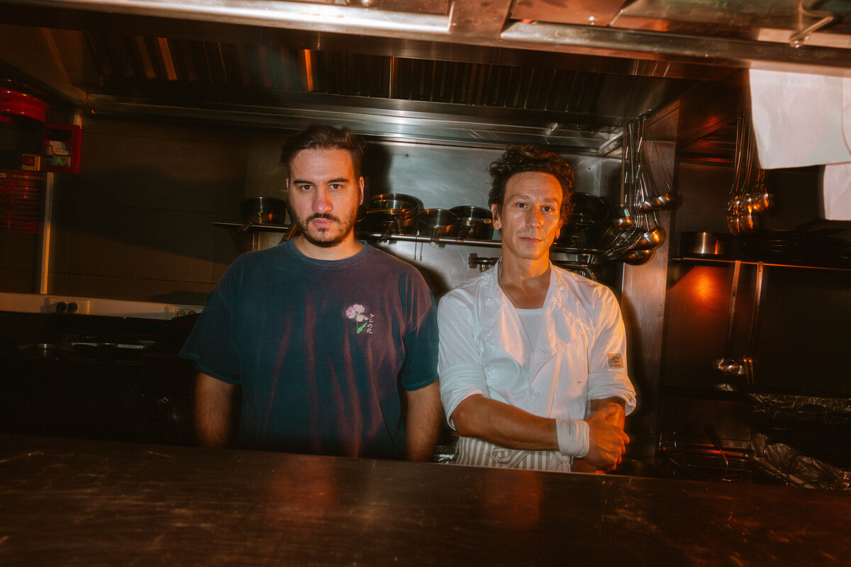 Ο Γιώργος Κουτλής και ο Μιχάλης Σαράντης