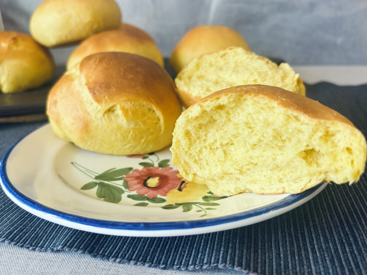 ψωμάκια με κολοκύθα