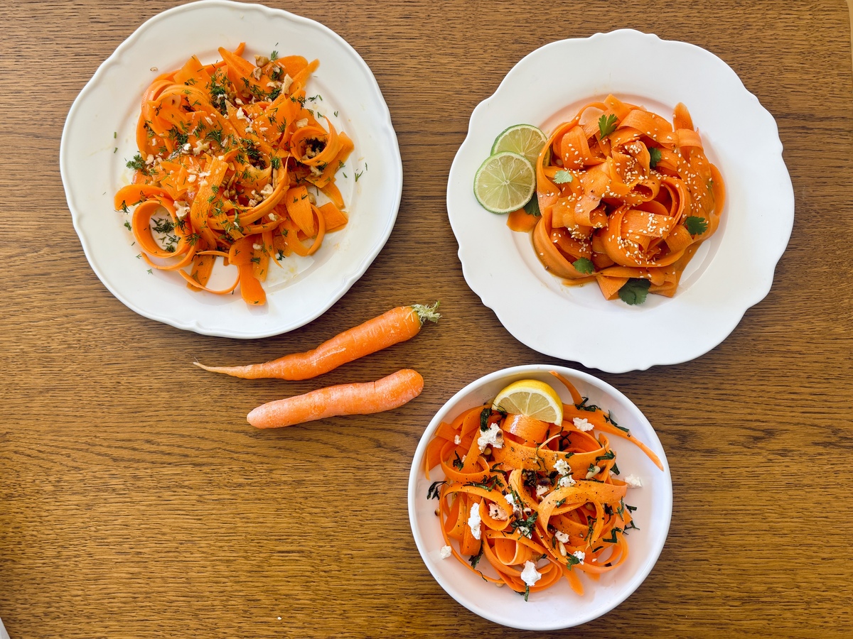 Carrot Ribbon Salad