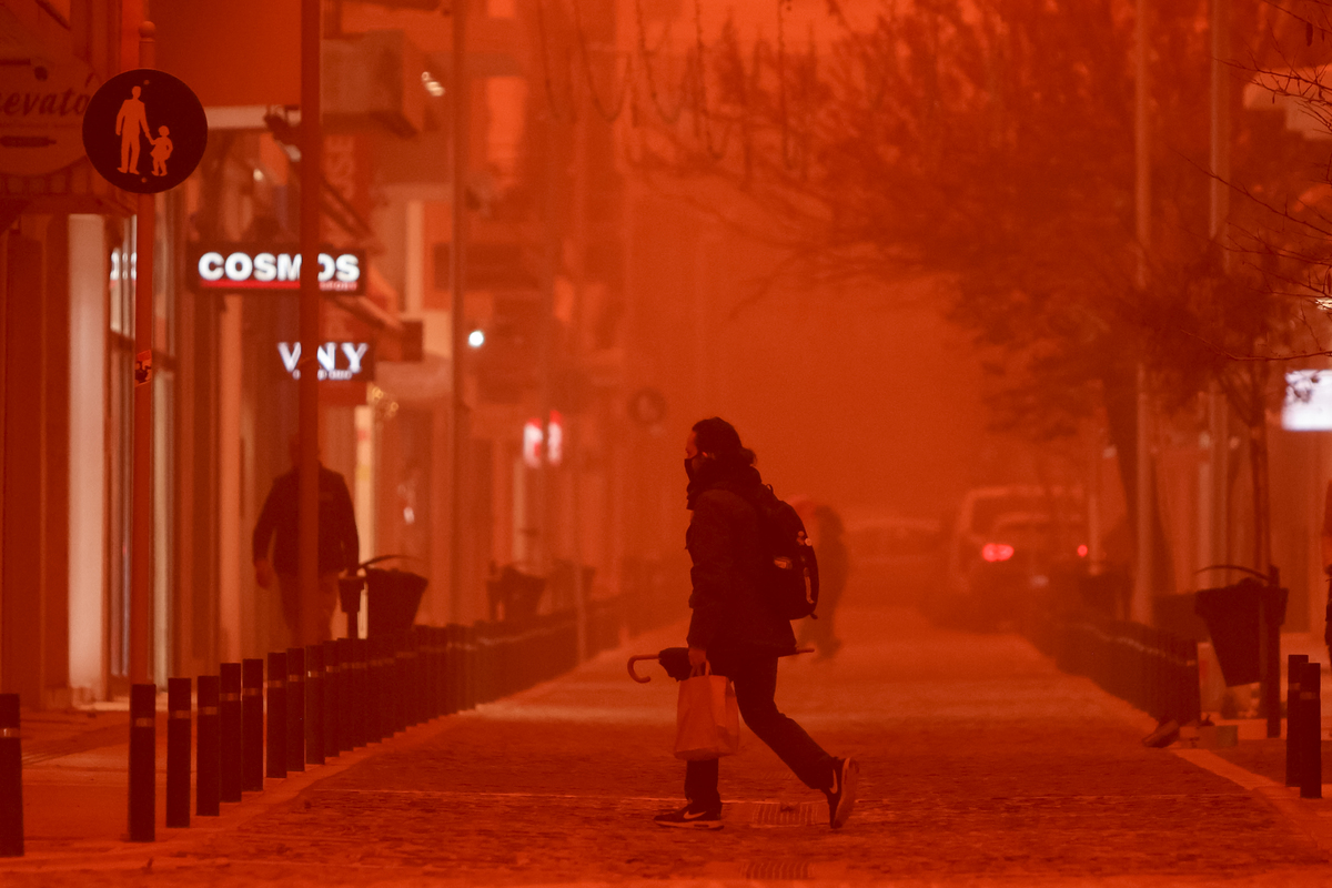αφρικανική σκόνη